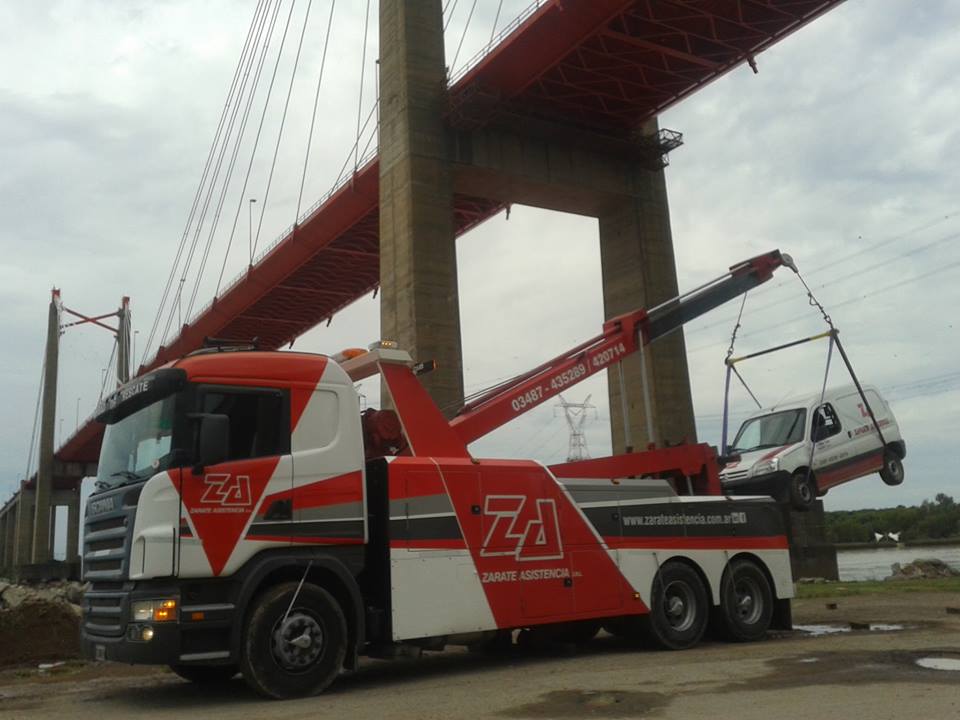 Camión Scania preparado para asistencia